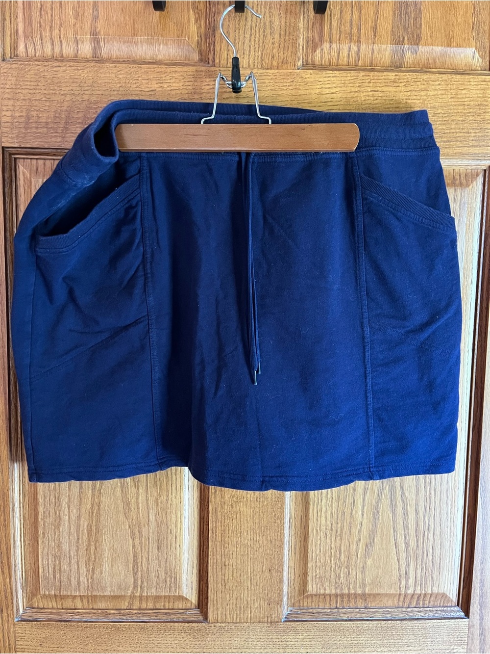 Navy Blue Skort XL Cable & Gauge Drawstring Pockets